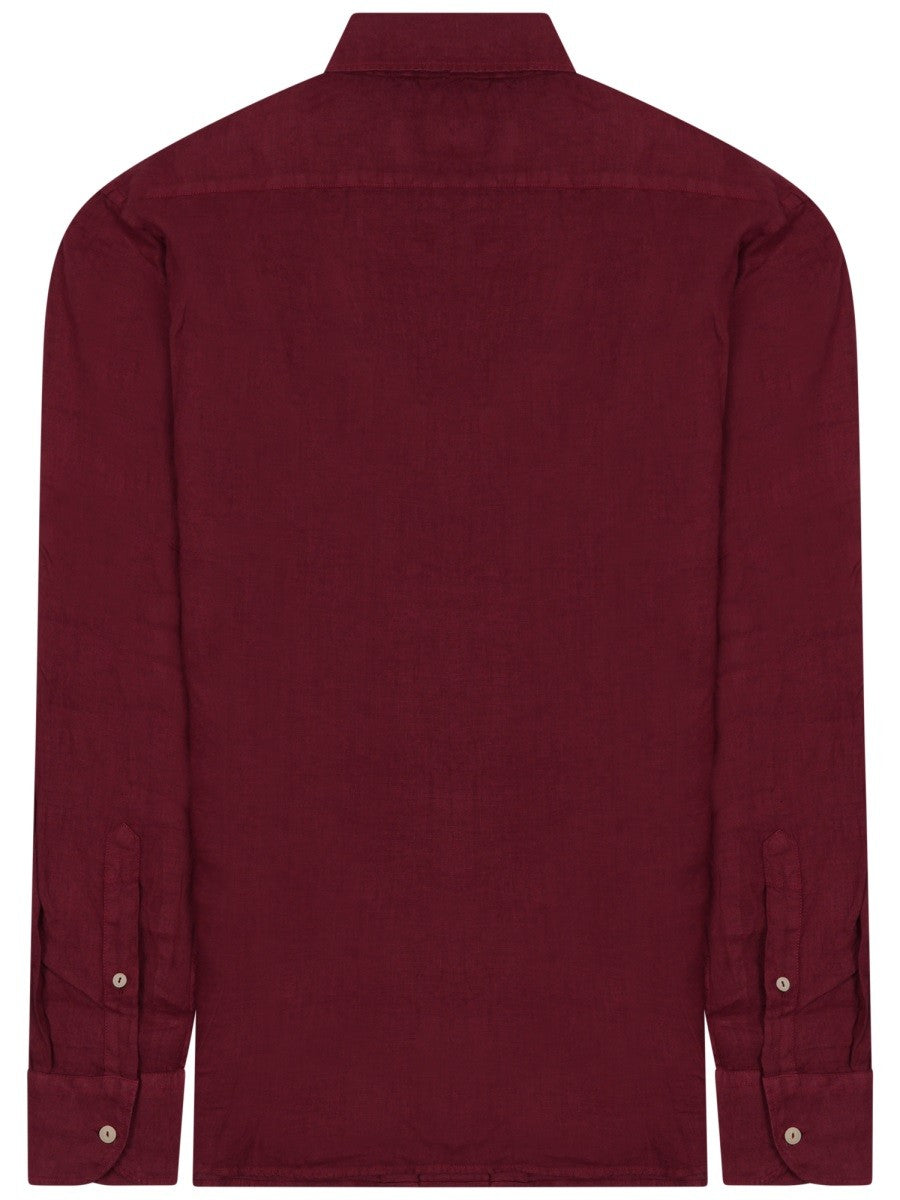 Mc2 Saint Barth Men's Shirt Pamplona Red Mc2 Saint Barth