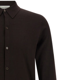 Larmeri Studio Shirt Polo Shirt Brown, view 3
