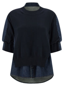 Sacai Shirt Sweater Blue