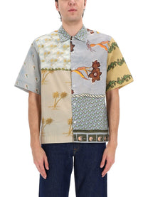 Paul Smith Men's Shirt Textile Yellow