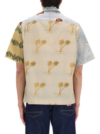 Paul Smith Men's Shirt Textile Yellow