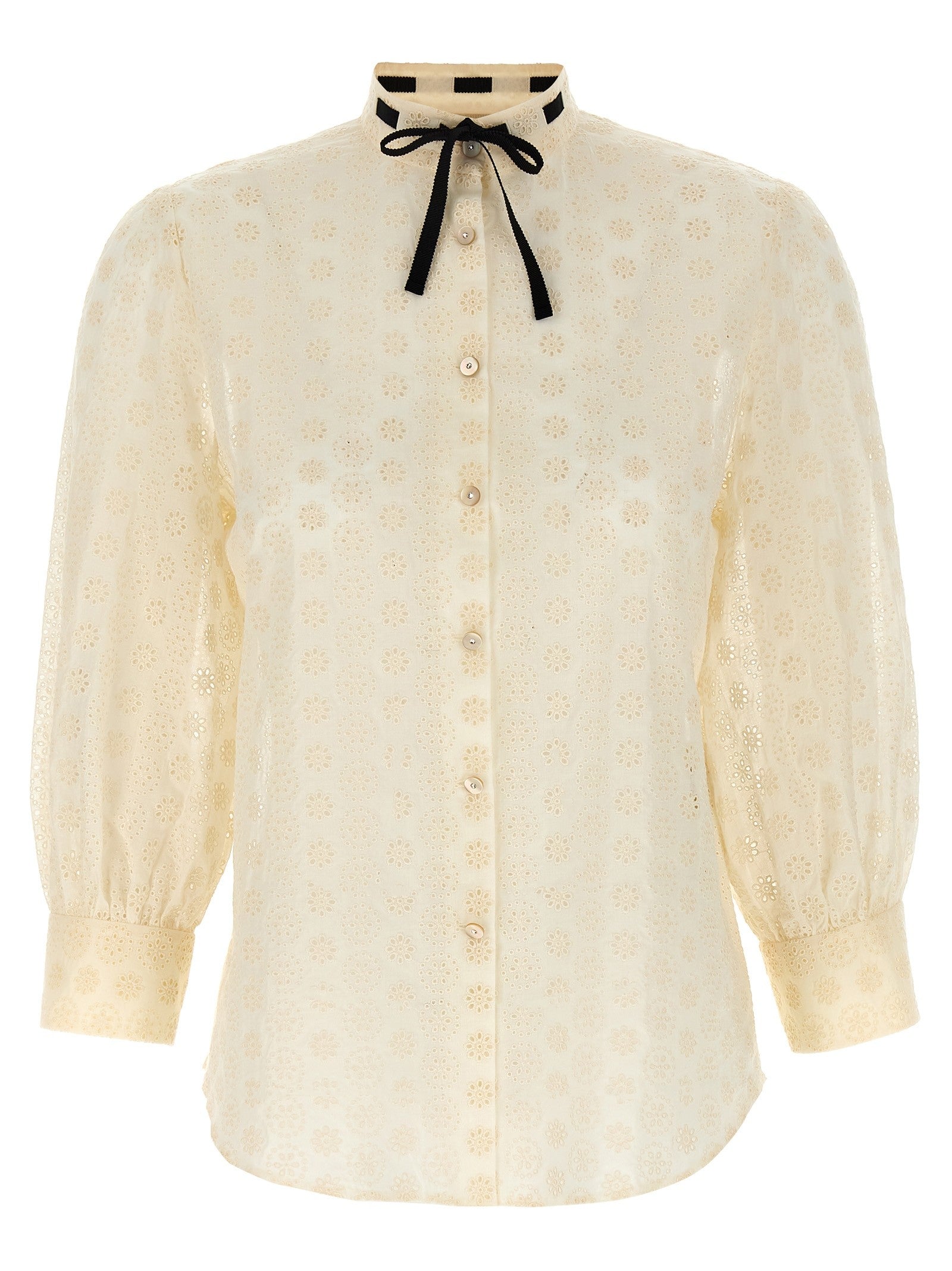 Valentino Shirt Valentino Garavani Sangallo White