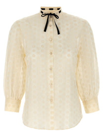 Valentino Shirt Valentino Garavani Sangallo White