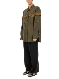 Dries Van Noten Men's Shirt Brown