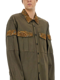 Dries Van Noten Men's Shirt Brown