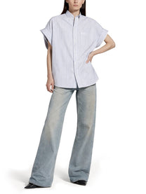 Balenciaga Women's Shirt Blue
