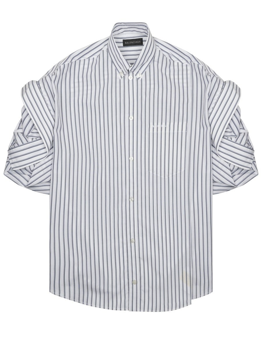 Balenciaga Women's Shirt Blue