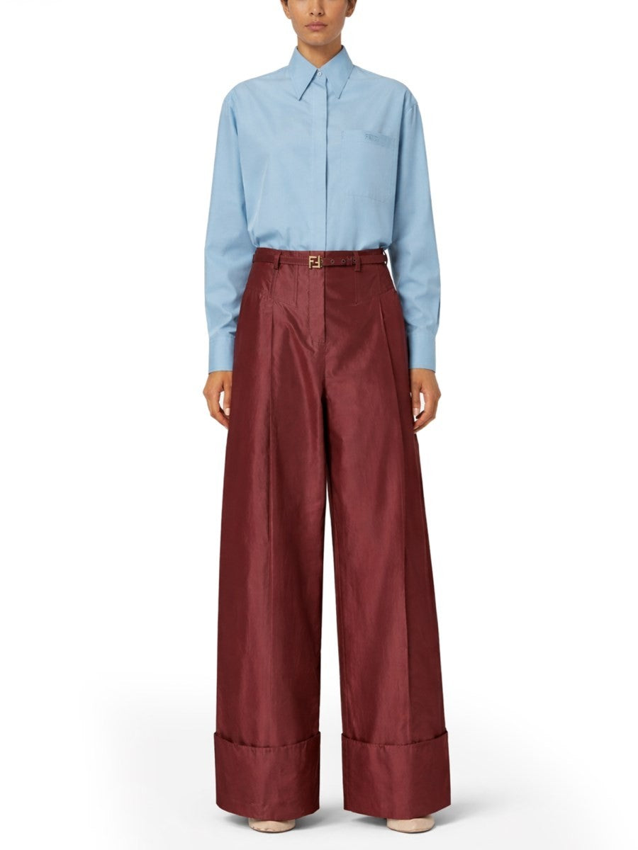 Fendi Women's Shirt Blue