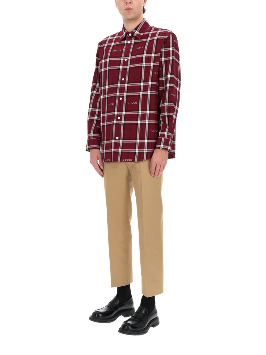 Gucci Men's Shirt Red