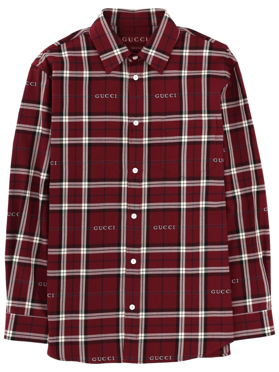 Gucci Men's Shirt Red