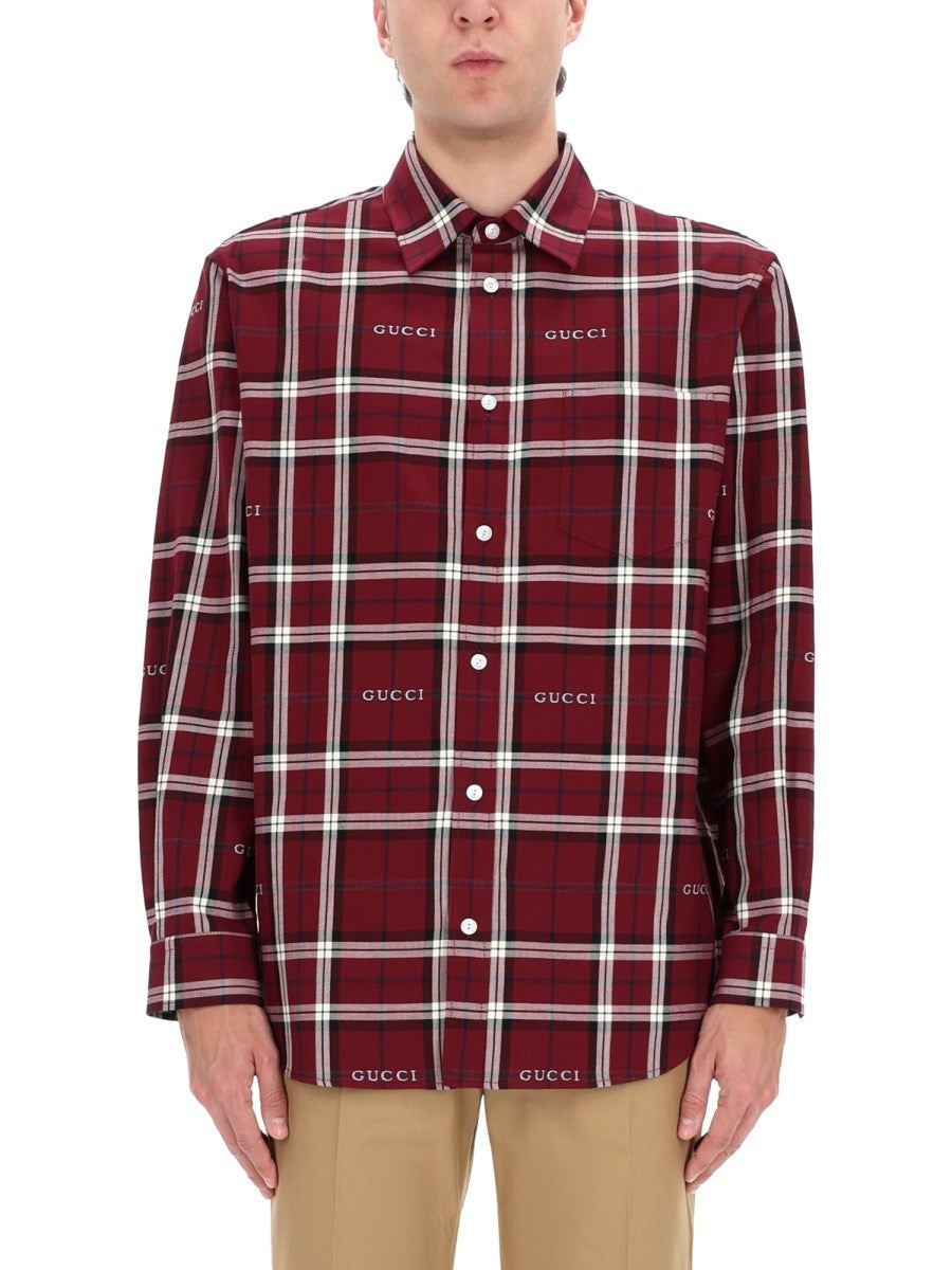 Gucci Men's Shirt Red