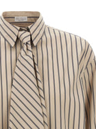 Brunello Cucinelli Shirt Beige, view 3