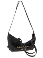 Balmain Shooping Track Small Rafia Black, view 3