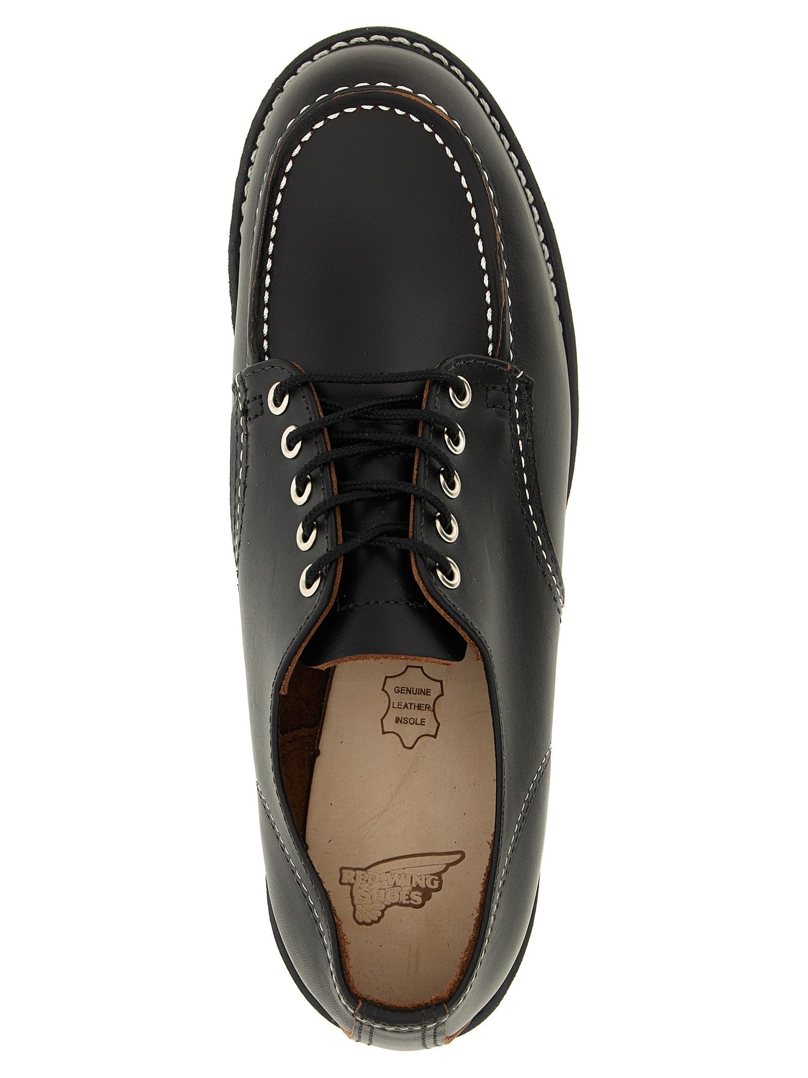 Red wing Shop Moc Oxford Lace up Shoes Black