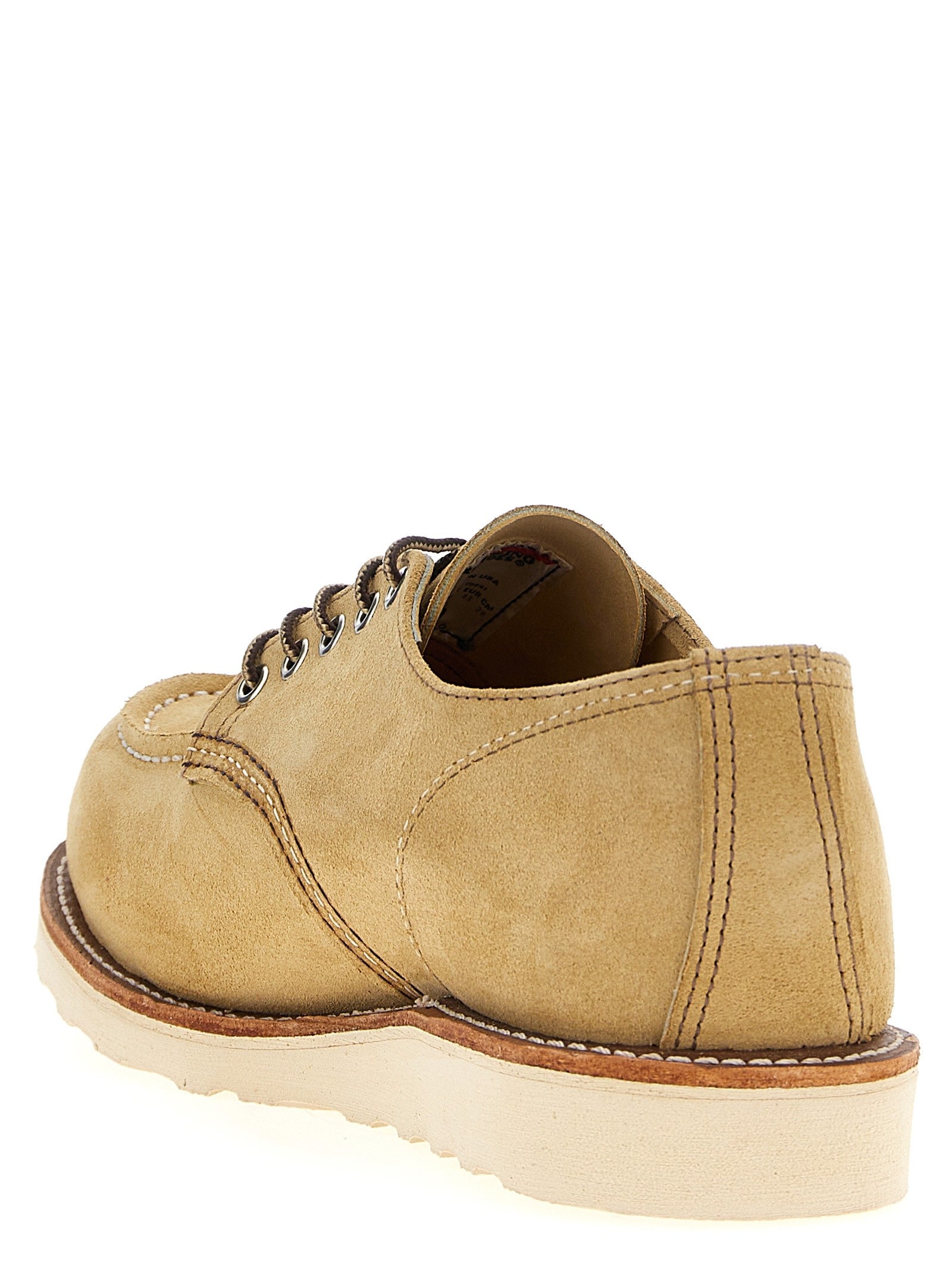 Red wing Shop Moc Oxford Lace up Shoes Beige