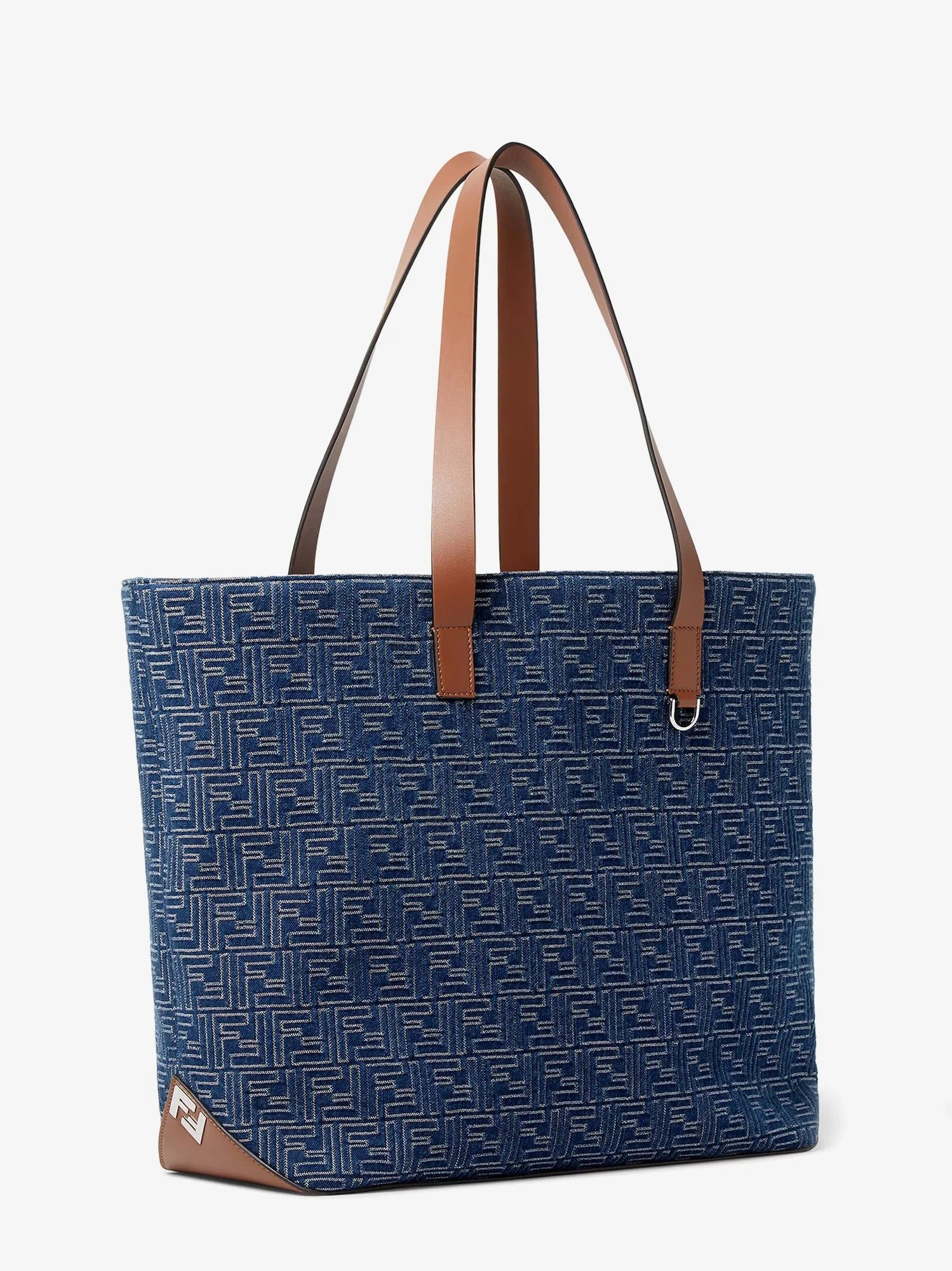 Fendi Women's Shopping Bag Stone Blue