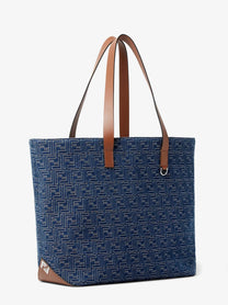 Fendi Women's Shopping Bag Stone Blue