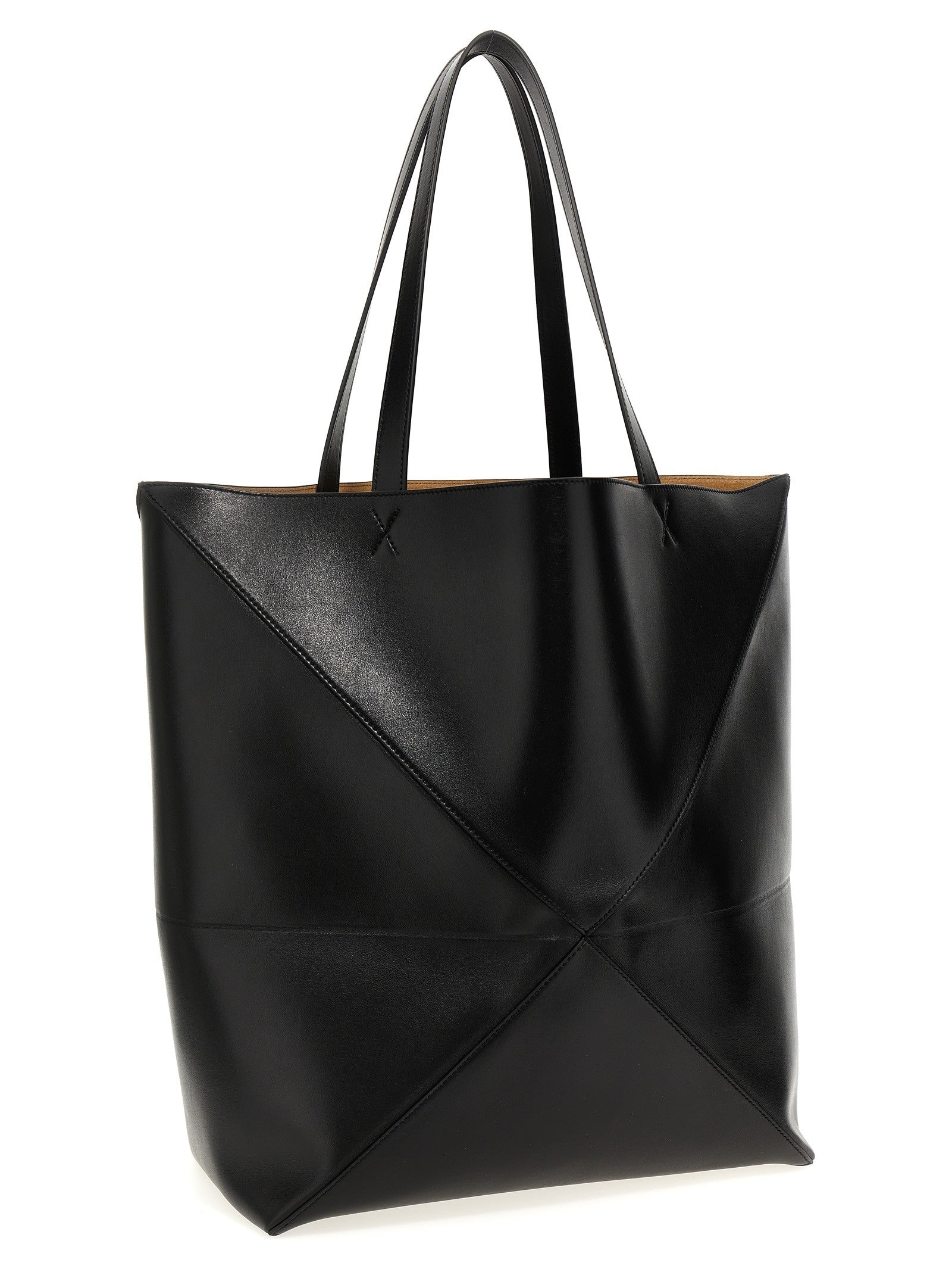 Loewe Shopping Puzzle Fold Tote Black