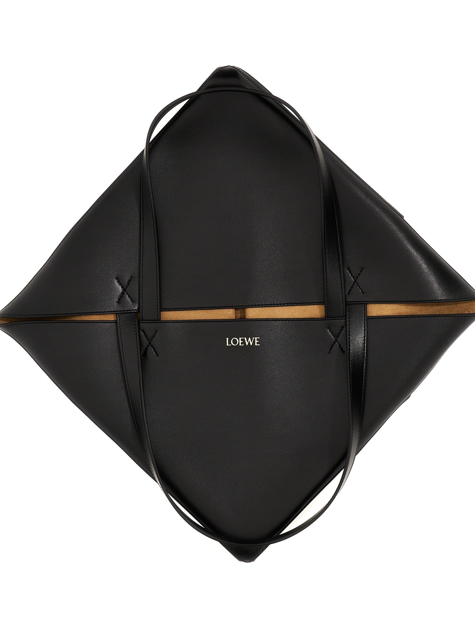 Loewe Shopping Puzzle Fold Tote Black