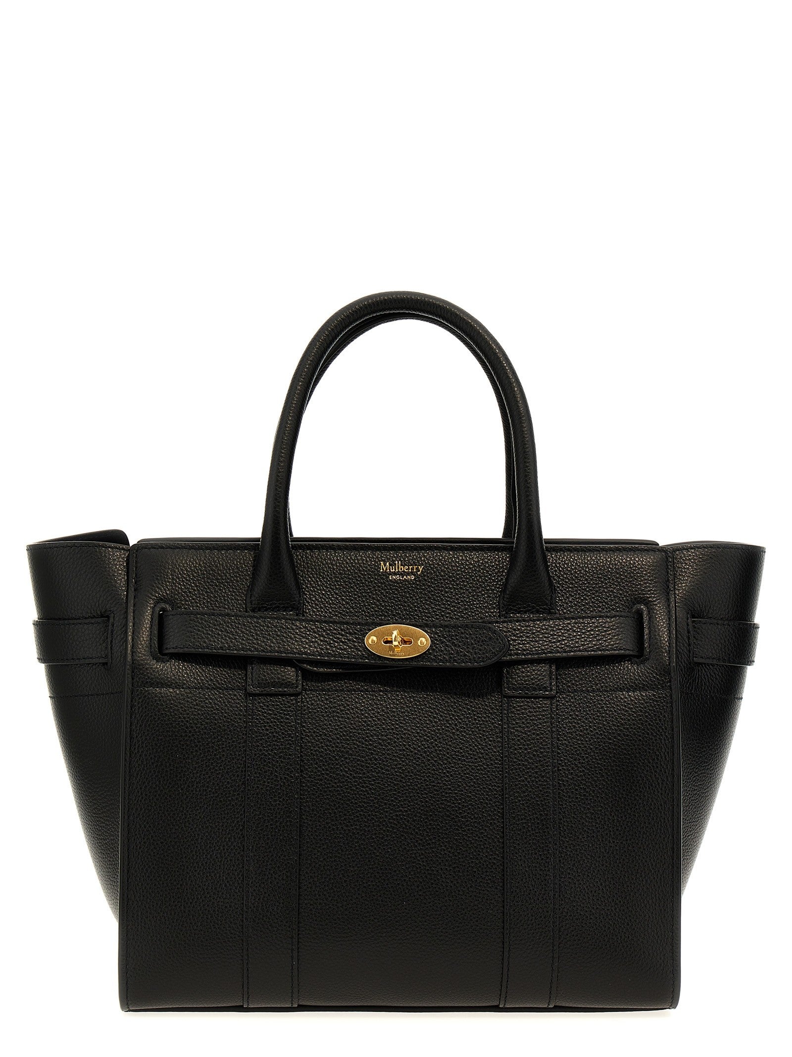 Mulberry Shopping Small Zipped Bayswater Black