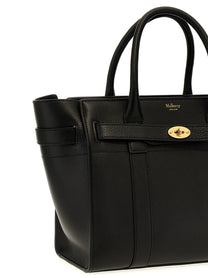 Mulberry Shopping Small Zipped Bayswater Black