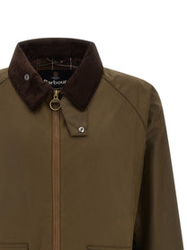 Barbour Short Bedale Jacket Brown