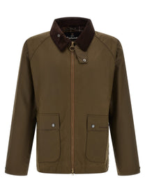 Barbour Short Bedale Jacket Brown