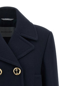 Balenciaga Short Caban Blue