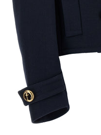 Balenciaga Short Caban Blue