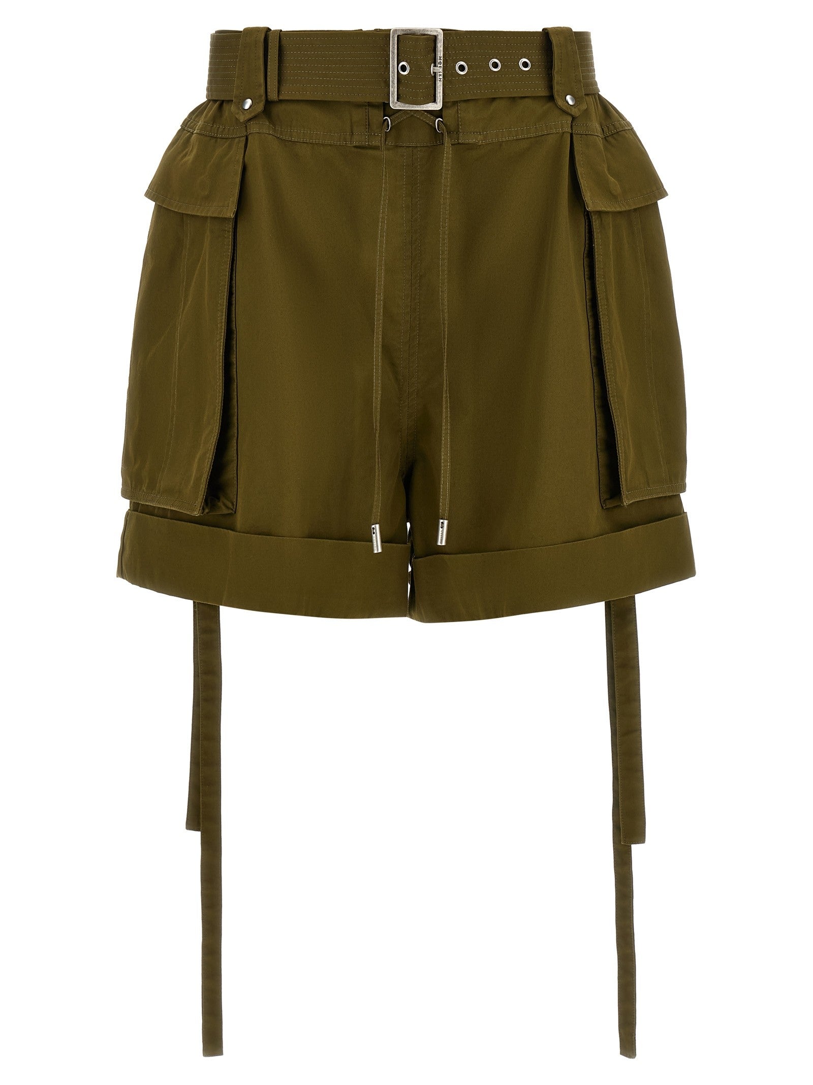 Alexander McQueen Short Cargo Green