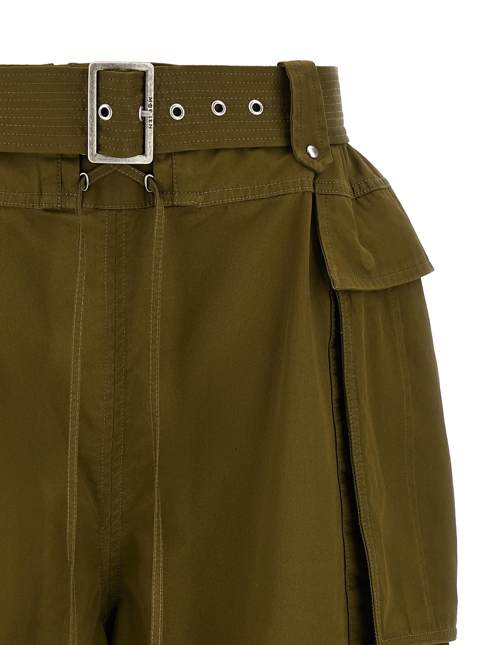 Alexander McQueen Short Cargo Green