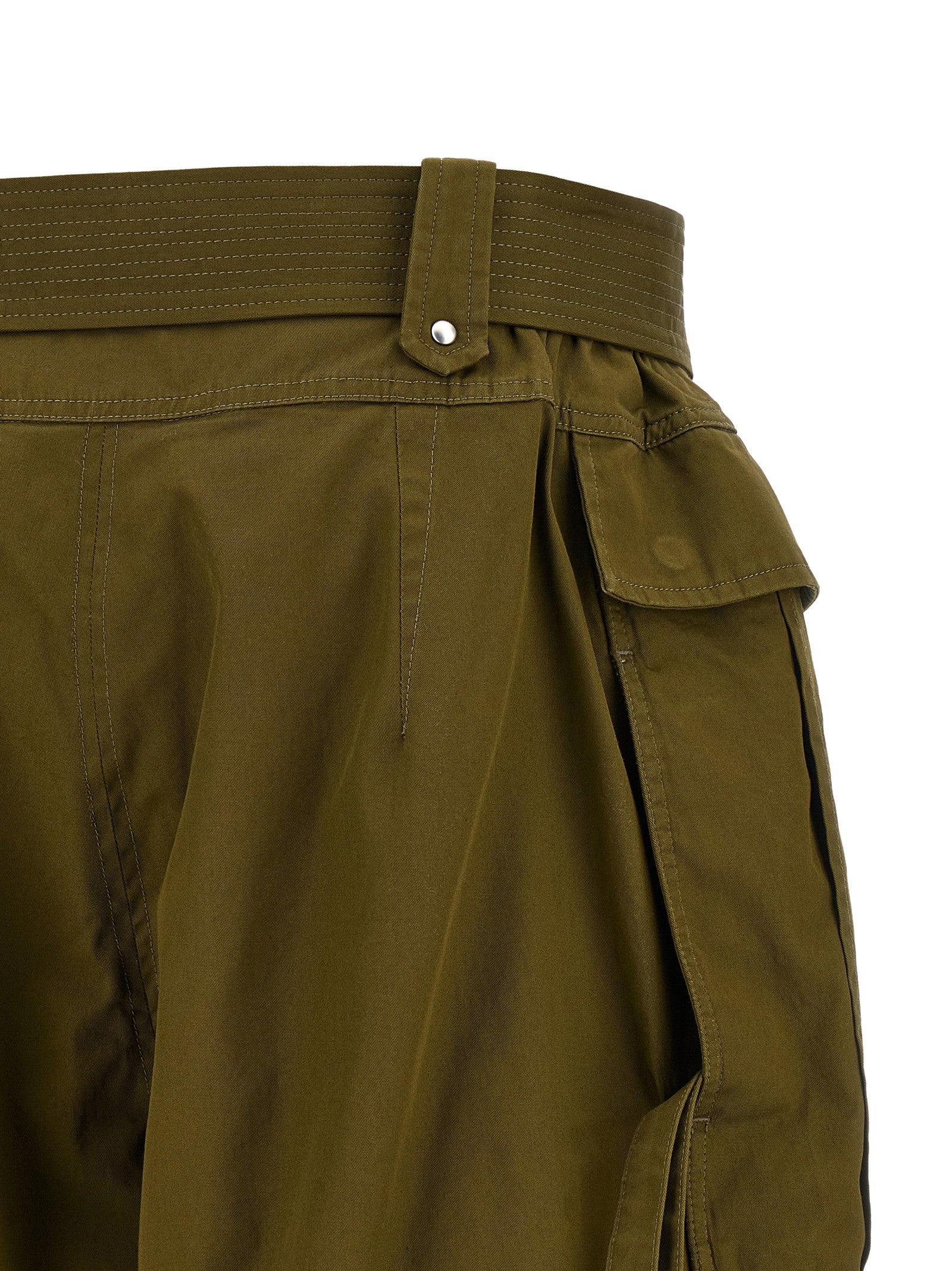 Alexander McQueen Short Cargo Green