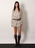 Golden Goose Women's Short Cotton Dress Black