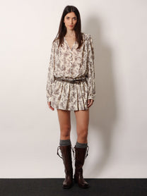 Golden Goose Women's Short Cotton Dress Black