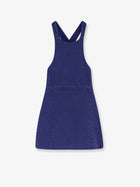 Miu Miu Women's Mini Denim Dress Inchiostro