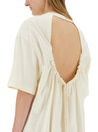 MSGM Women's Short Dress White, view 2