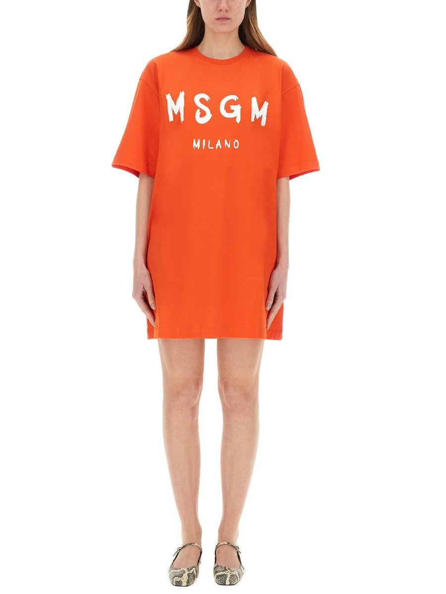 msgm Women's Short Dress Red msgm