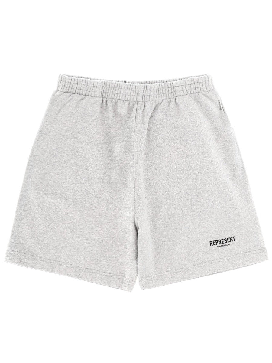 Represent Men's Cotton Short Grey