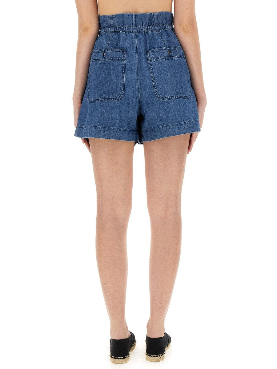 Isabel Marant Étoile Women's Short Ipolyte Blue
