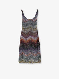 Missoni Women's Short Knitted Dress Multicolor