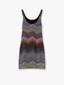 Missoni Women's Short Knitted Dress Multicolor