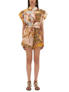 Zimmermann Women's Short Overalls Multicolor