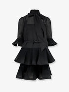 Zimmermann Women's Short Pleated Dress Black
