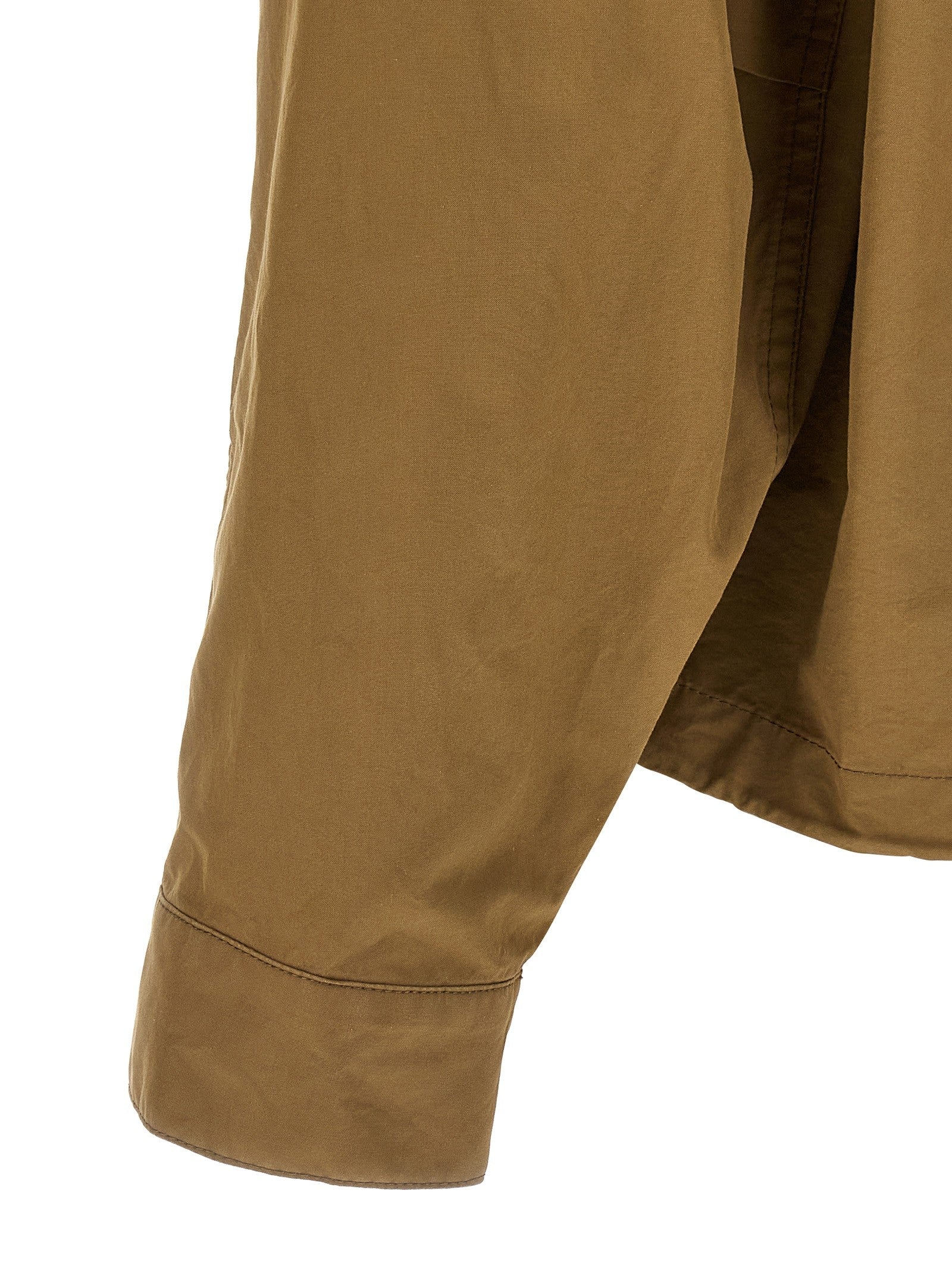 Lemaire Short Rain Parka Green
