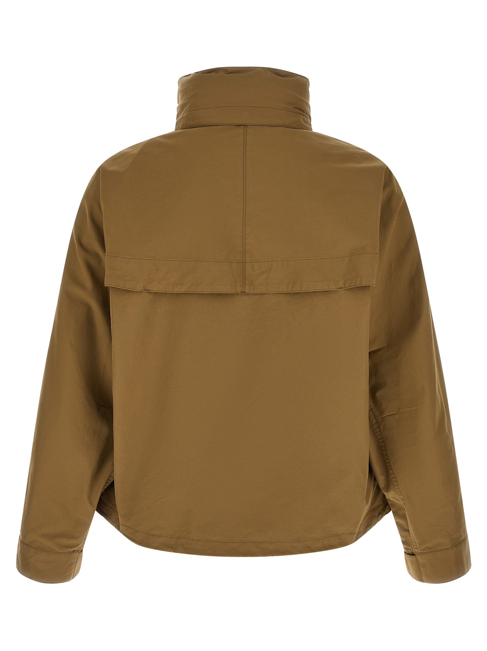 Lemaire Short Rain Parka Green