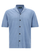 Zanone Short Sleeve Shirt Blue