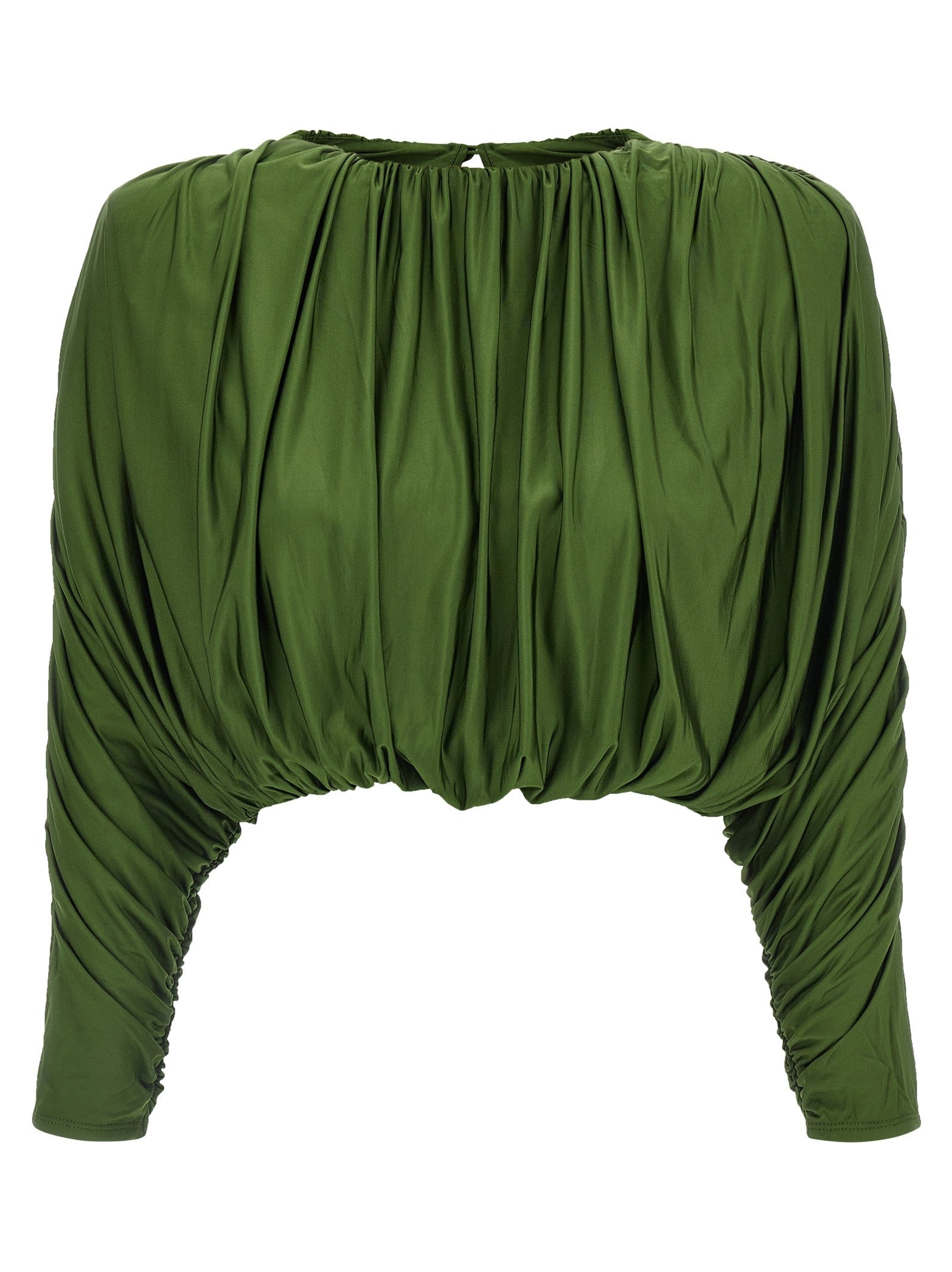 self-portrait Short Top Green