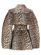 Ganni Women's Short Trench Coat Pattern, view 2