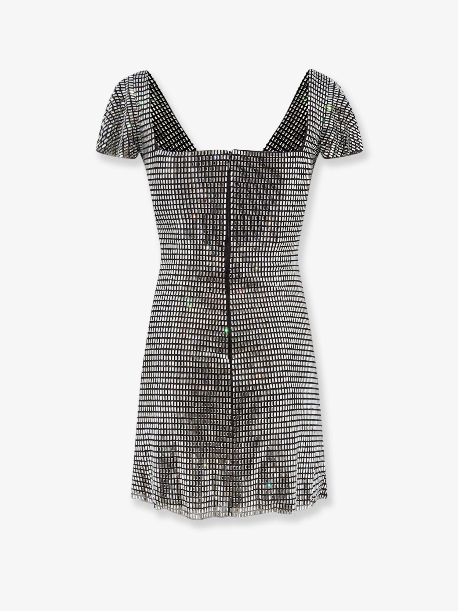 self-portrait Women's Short Tulle Dress Grey