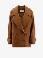 Chloé Women's Short Wool Coat Grey